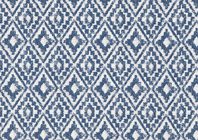 Aztec, Indigo - Twist&Fit Roman Blind - Image 7